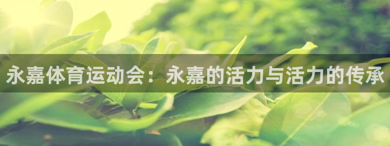 米兰体育官方正版app娱乐首页官网下载：永嘉体育运动会：永嘉
